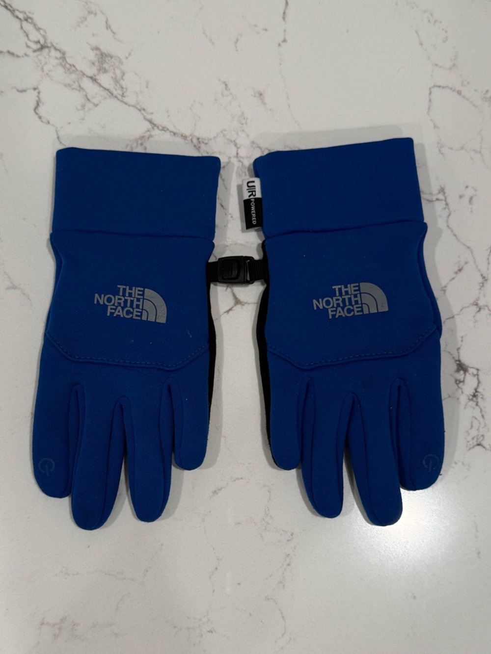 The North Face Youth Medium Blue Gloves
